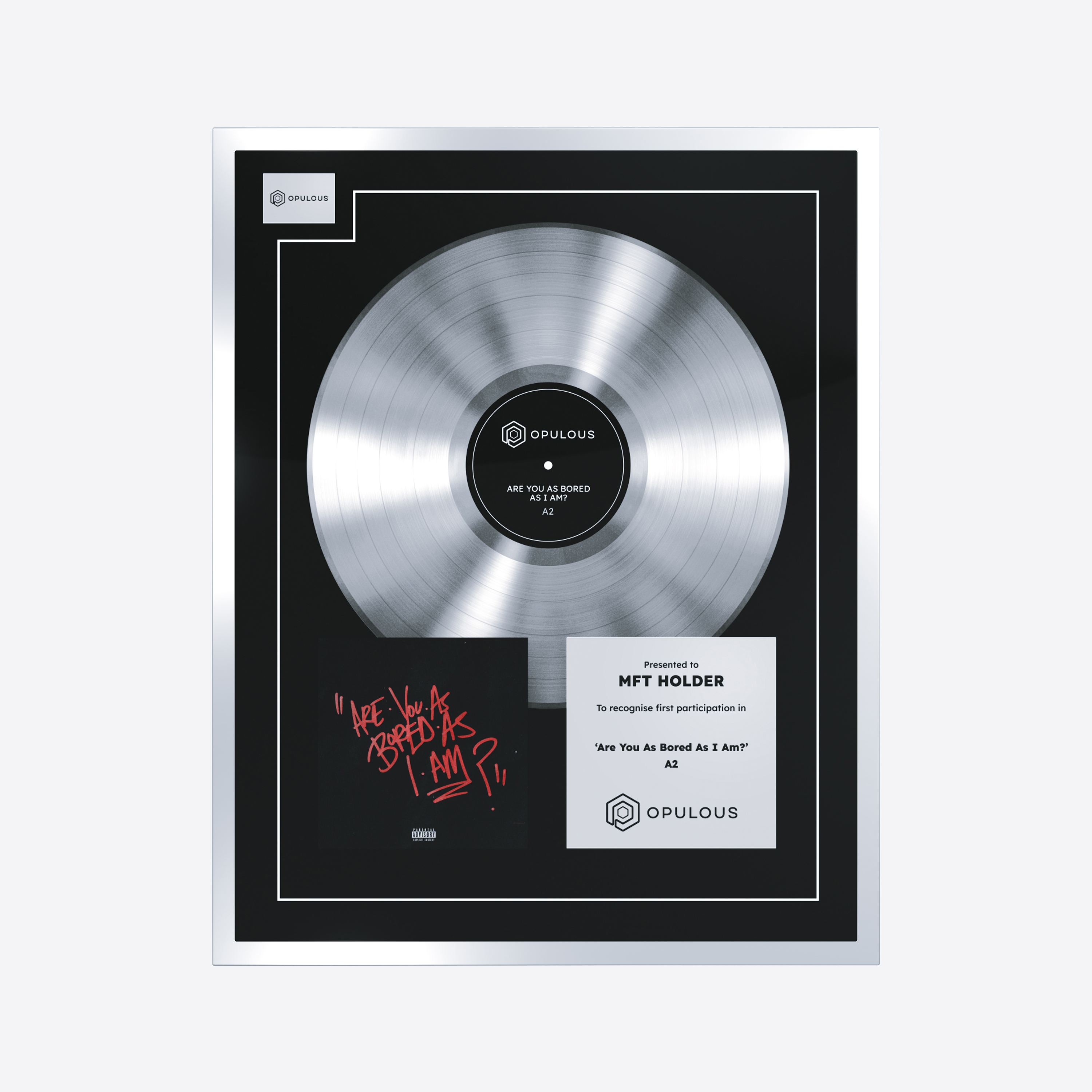 A2 (Silver) NFT on Algorand