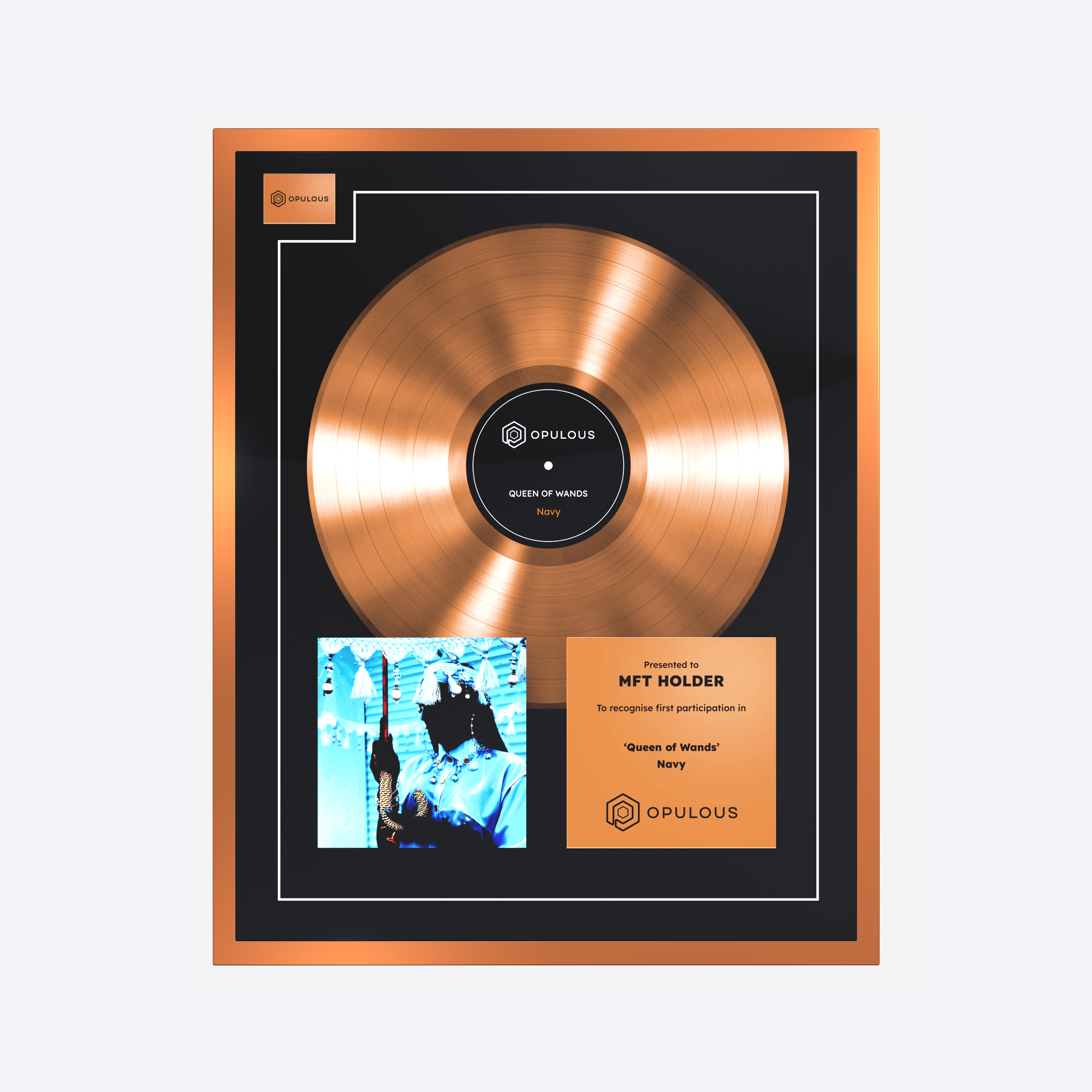 Queen of Wands (Bronze) icon