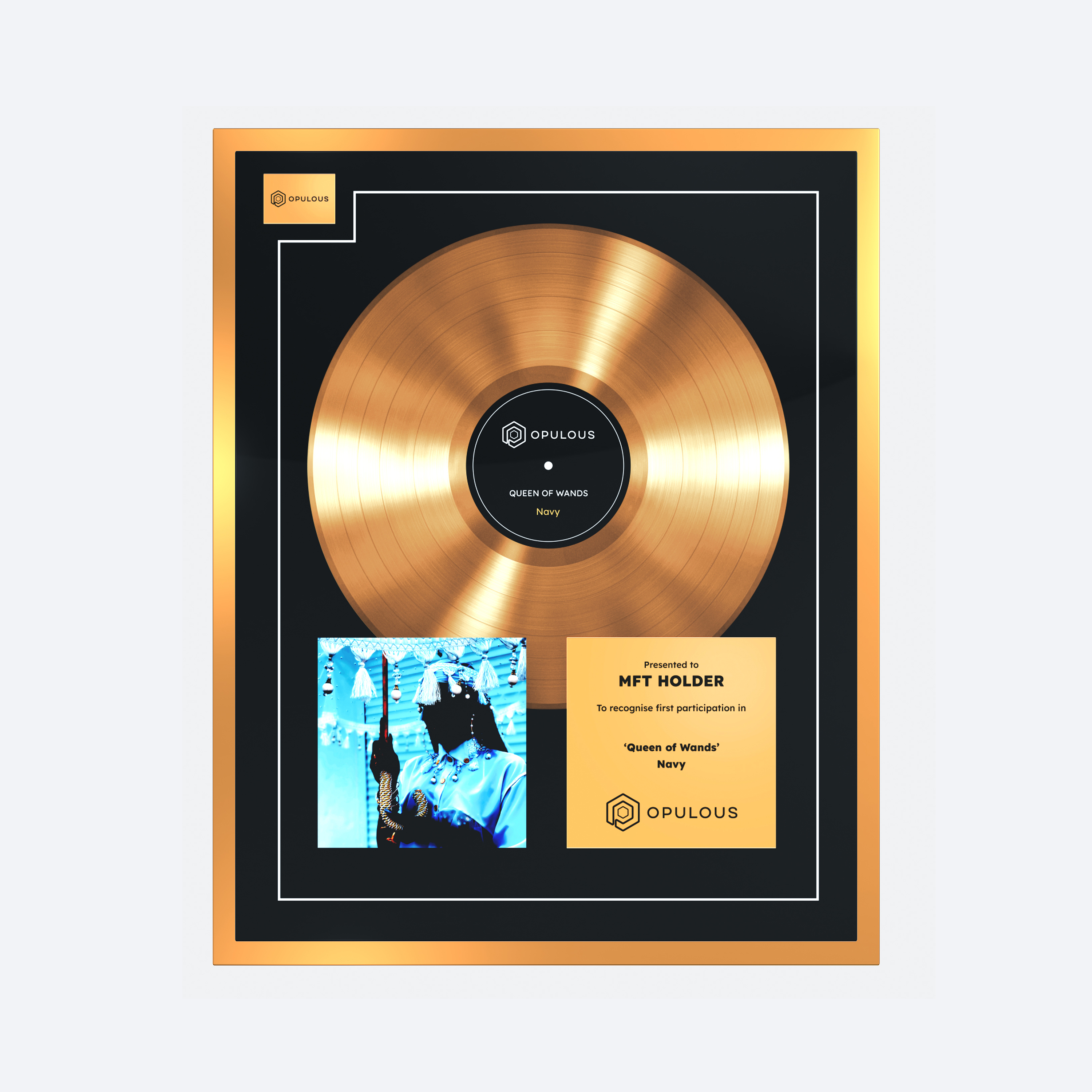Queen of Wands (Gold) icon